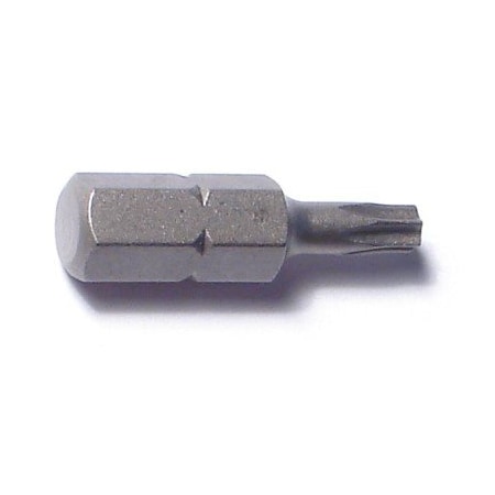 Midwest Fastener 1/4" x 1" T15 Star Drive Insert Bits 8PK 72382